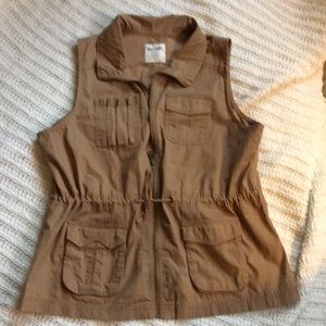 Cotton lightweight outdoor vest